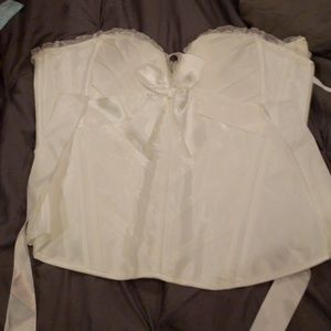 Satin corset FREE WITH $30 PURCHASE